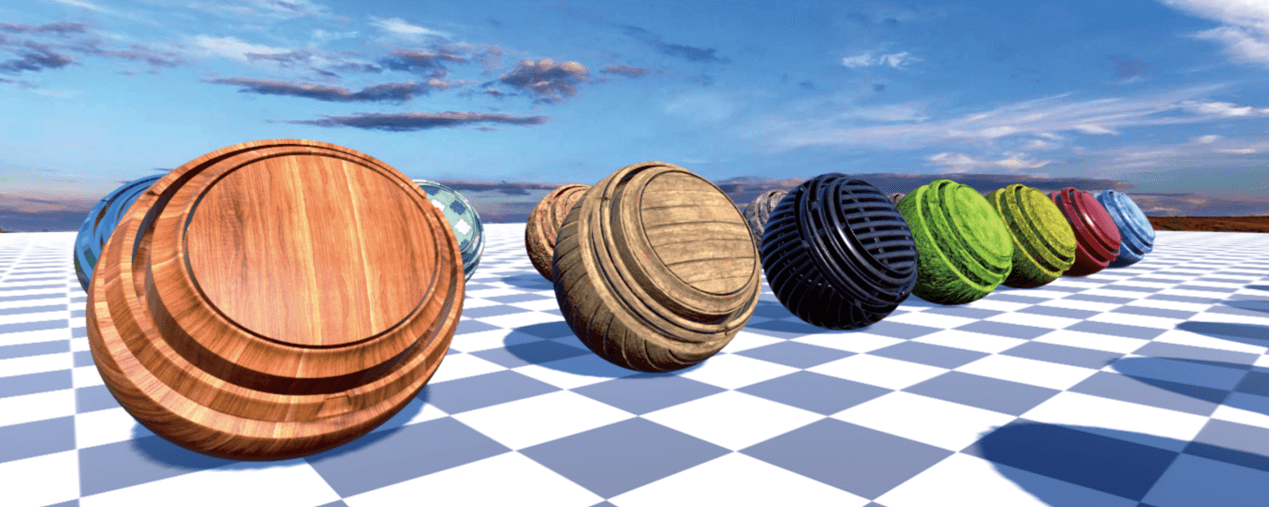 IdeaVR中的PBR材质效果